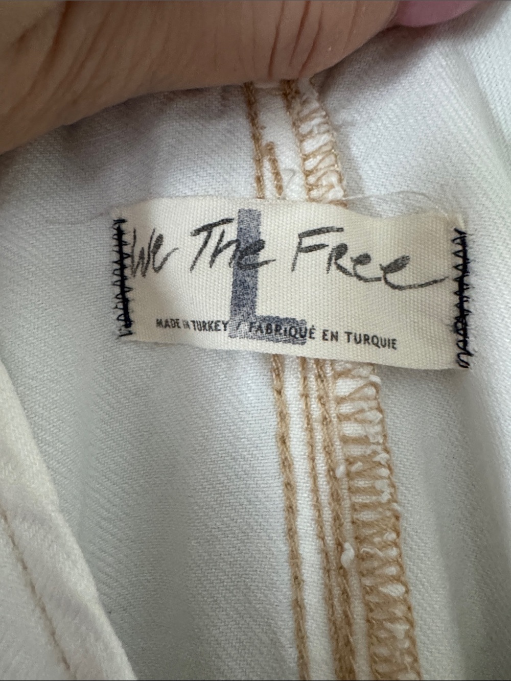Free People White Sleeveless V-Neck Maxi Dress with Frayed Hem - Picture 5 of 10
